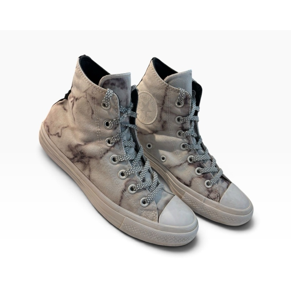 Converse Chuck Taylor II Tie Dye High Top Sneakers Women's 8 Men's 6 Marble